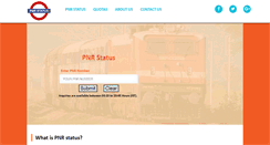 Desktop Screenshot of pnr-status.info